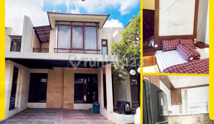 Rumah Mewah 2 Lantai Full Furnished di Laguna Spring Jogja