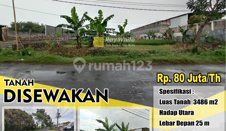 For Rent Land in Mojo Ngijo Tasikmadu Industrial Area For Rent Land in Mojo Ngijo Tasikmadu Industrial Area