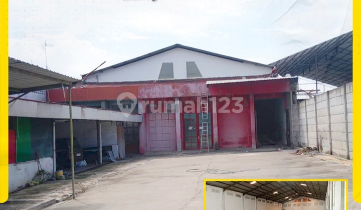 Warehouse with Container Access for Rent in Madegiondo Grogol