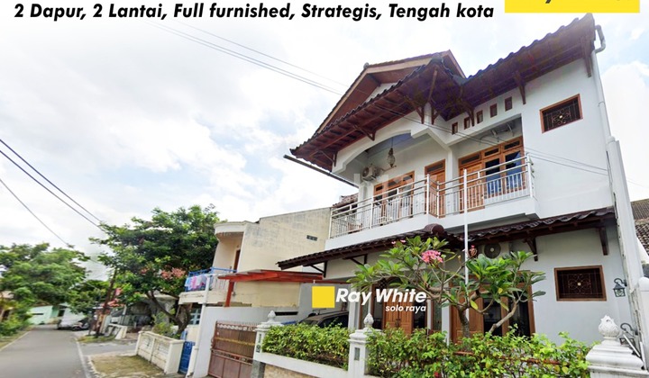 Disewakan Rumah Full Furnished di Penumping Laweyan  1