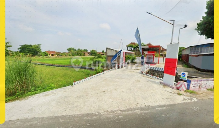 Dijual Tanah Include Usaha Pertashop di Jelobo Wonosari 