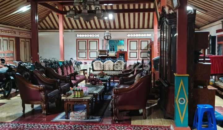 Dijual Rumah Interior Jati Antik Mewah Gemolong Sragen 2