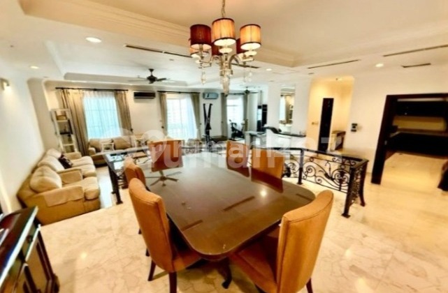 Disewakan Murah Apartment Permata Hijau 3 BR Full Furnished