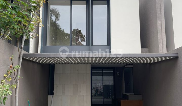 For Sale, Cheap Newly Built House in North Kemang, South Jakarta, Wide Road, Quiet Location, Flood-Free.