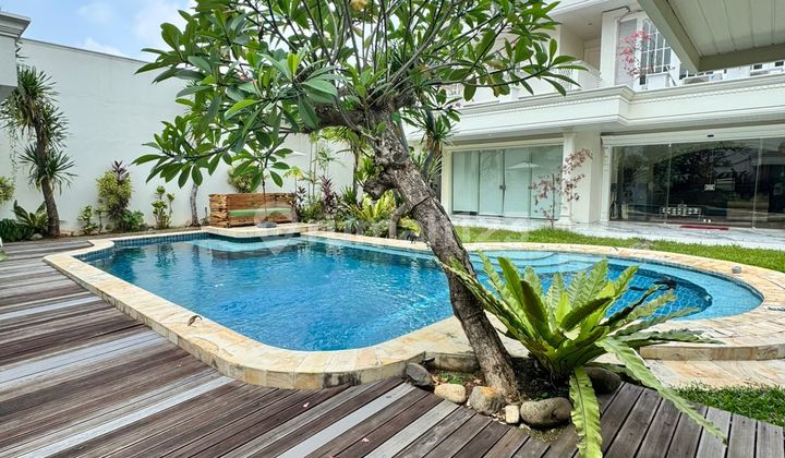 Luxury House For Sale Cheap In Cilandak, South Jakarta, Semi Furnished, Near Citos Mall.