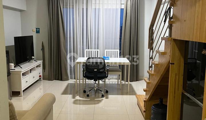 2BR Loft Apartment at Maqna Residence Fully Furnished