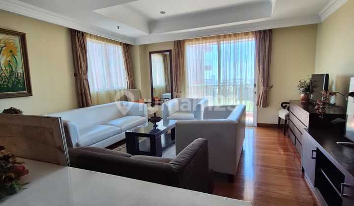 Dijual, Apartemen Green View (Nuansa Hijau, Pondok Indah,3 Br, Pool View