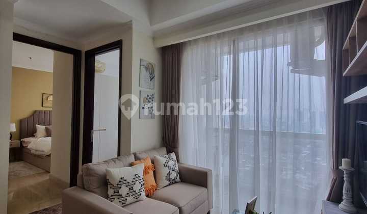 Apartemen Menteng Park, Siap Huni, Furnished 2 Kamar Tidur Bagus