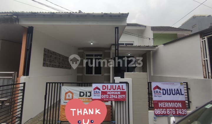 Rumah Villa Bogor Indah 6 Cluster Carissa Kondisi Siap Huni