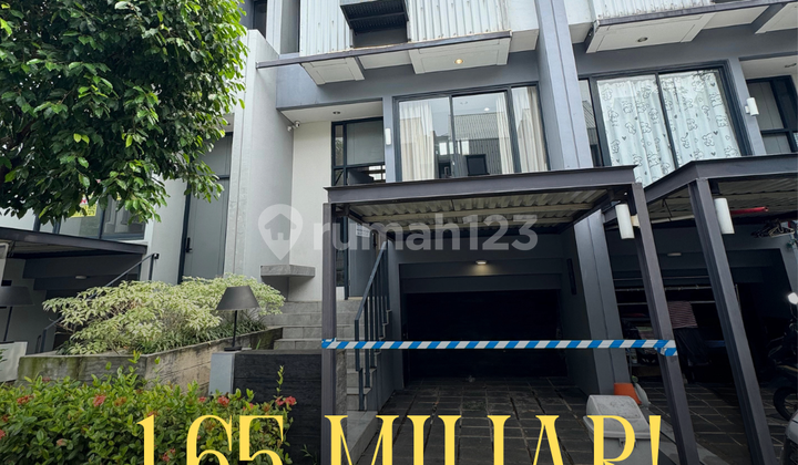 DIJUAL Rumah Cantik Minimalis 3 lantai furnish Bsd City Greenwich Park cluster imajihaus harga termurah dibawah PPJB