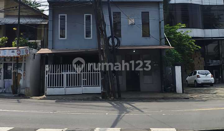 Dijual Rumah dan Kantor Pinggir Jalan di Kalibata Jakarta Selatan