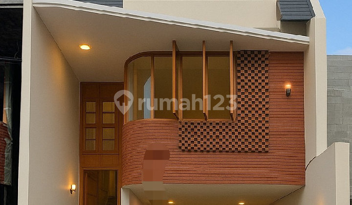 Rumah Brand New 4 Lantai Split Level di Cipinang Rawamangun - Design Natural Tropis 1