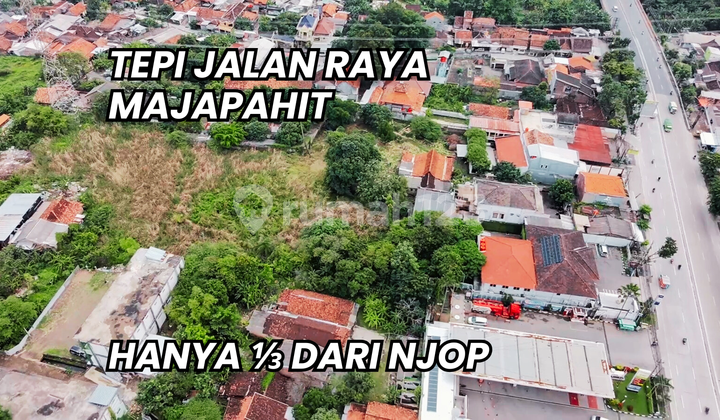 Tanah Tepi Jalan Raya Majapahit Semarang Timur 1