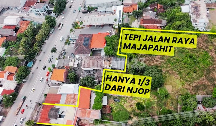 Cuma 1/3 NJOP. Tanah Jalan Utama Majapahit Semarang Timur. 1