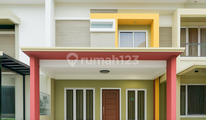 Rumah Furnished 3 Lantai Siap Huni di Green Studentia