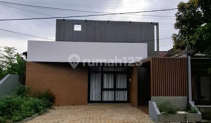 Rumah Modern Fully Furnished di The Fountain Water Park  1