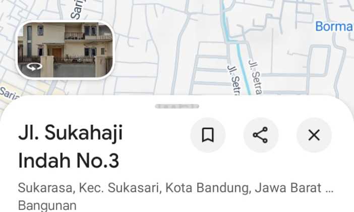 House in North Bandung, Suhaji alley. 2