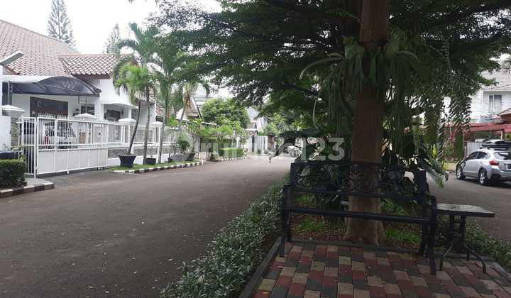 For Sale Premium Beautiful Fully Furnished House with Pavilion and Lush Garden in Bintaro