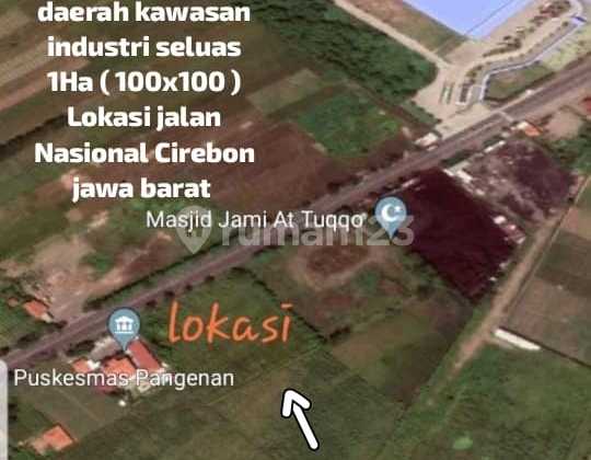 For Sale: 1 Hectare of Land on the National Cross Road in Cirebon, West Java