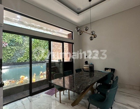 DIJUAL RUMAH MANYAR PERMAI PIK 1 UKURAN 8X25 FURNISH MEWAH 2