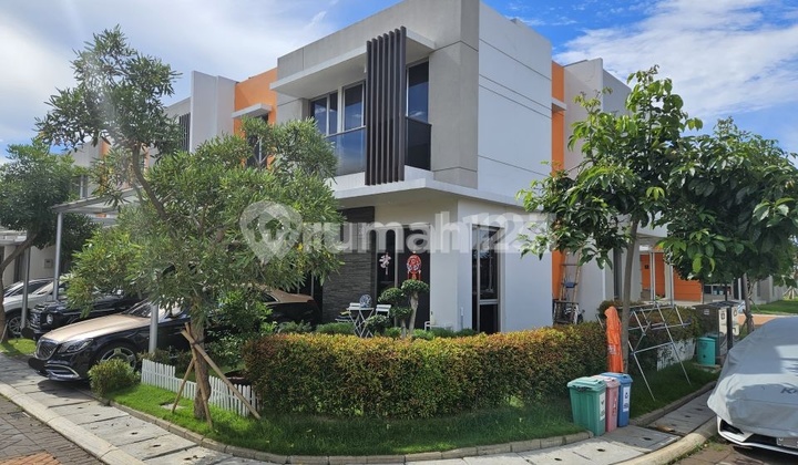 DIJUAL RUMAH CLUSTER SAN ANTONIO PIK 2 UKURAN 11x10 HOEK+FULL FURNISHED