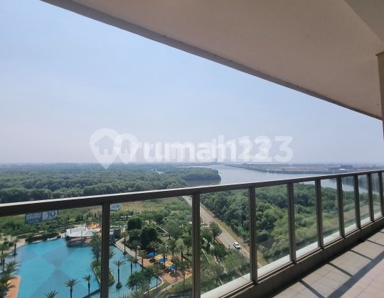DIJUAL APARTEMEN GOLD COAST PIK 3br UNFURNISHED JARANG ADA