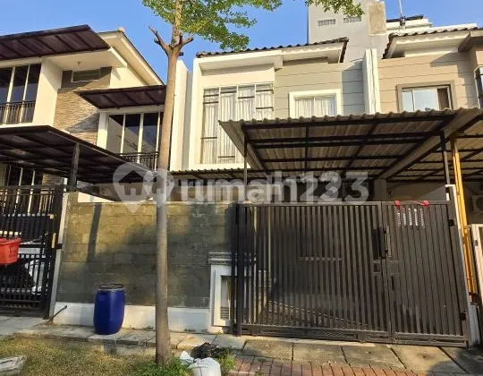 DIJUAL RUMAH PIK 1 DI CLUSTER LAYAR PERMAI UKURAN 6X15 SEMI FURNISH