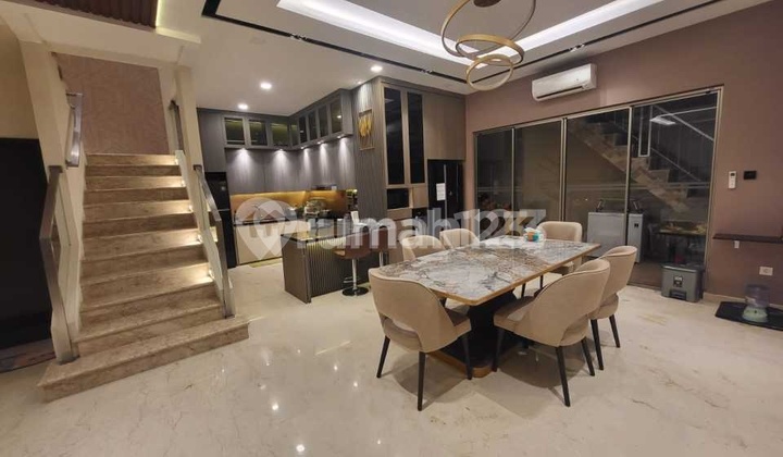 DIJUAL CEPAT RUMAH GOLF ISLAND CLUSTER VIOLIN UKURAN 8X20 FULL FURNISH MEWAH