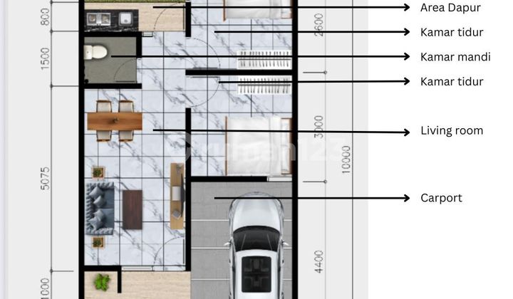 Rumah Murah Lokasi Strategi Proses Mudah Sawangan Kota Depok 1