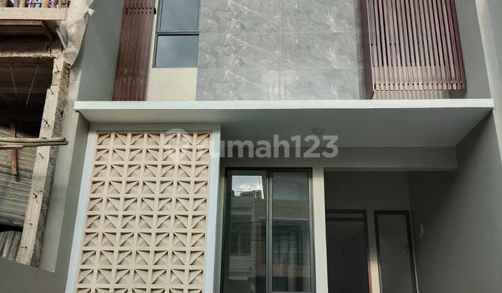 Two-Storey New House Under Construction Mekar Wangi 2