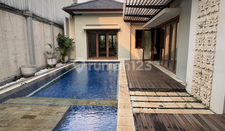 For Sale Luxury 2-Story House in Kemang Plus Swimming Pool Super Affordable Price