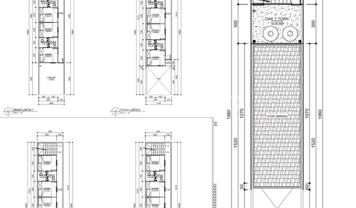 New Boarding House with 19 Bedrooms Size 4x19.6, Tanjung Duren, West Jakarta 2