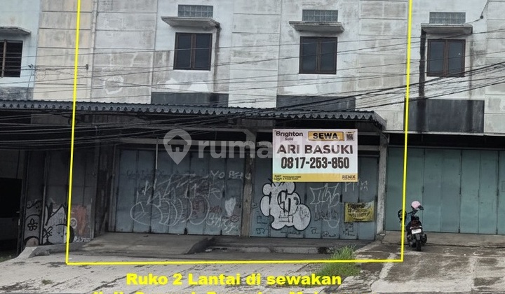 RUKO DI SEWAKAN DI JL. SUMPAH PEMUDA
