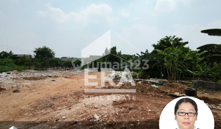 Dijual Lahan Pinggir Jalan Raya Ceger Pondok Aren Tangsel