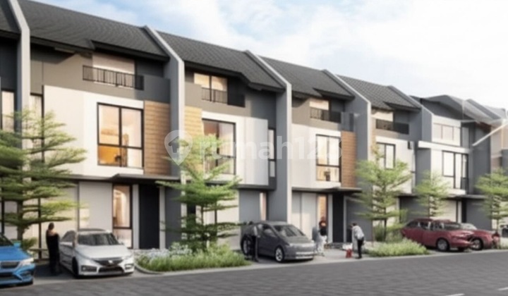 Rumah Baru Aesthetic Modern Summarecon Crown Gading @ Chelia Residence Unit Terbatas