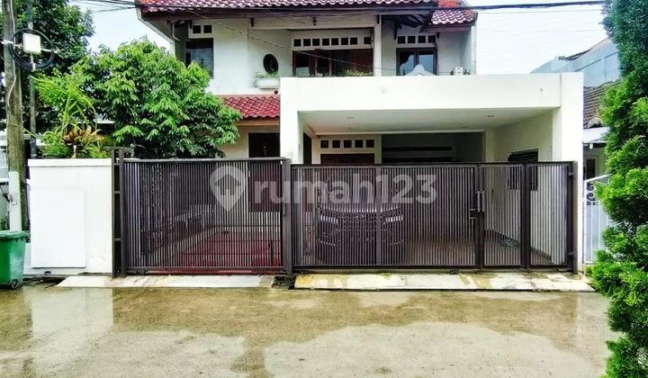 Rumah Mewah 2 Lantai Furnish Di Komplek Depkes Jatibening