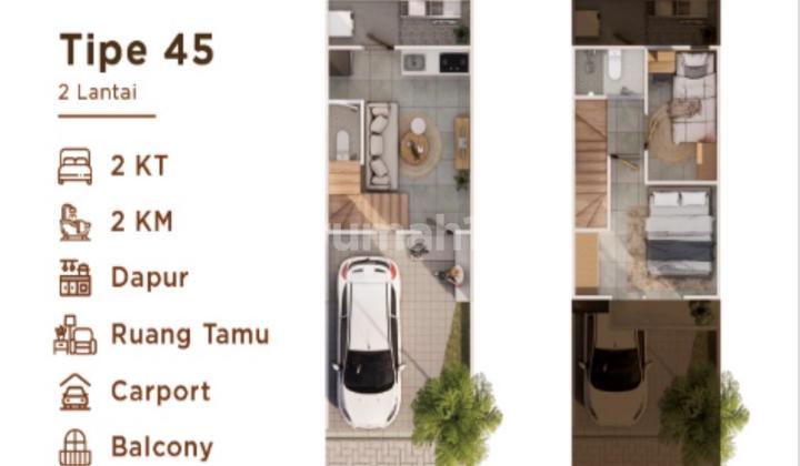 Freshea Green Garden 2 Tipe 2 Lantai by Harmony Land Group