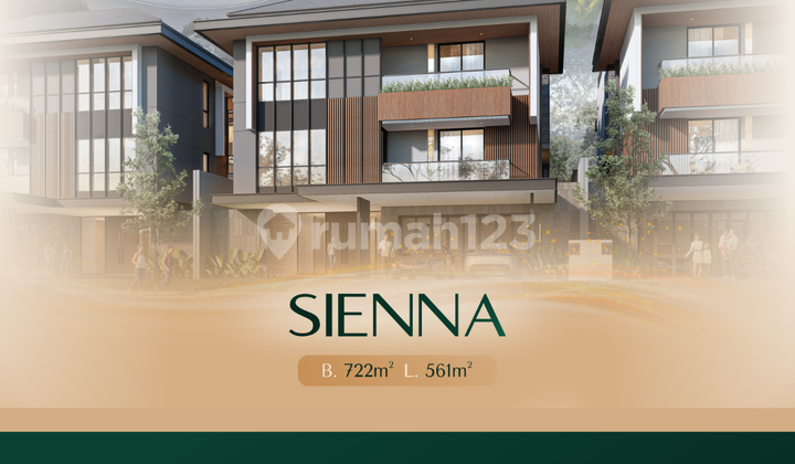 Rumah Besar 3 Lantai di Batam Center - Villa Sienna Mahogany - Garden Avenue Residence