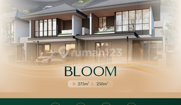 Rumah Villa Batam Premium 275/250 - Cluster Mahogany - Garden Avenue Residence - Strategic Location Near Batam Ferry Terminal