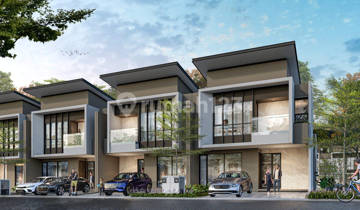 Cluster Teakwood Type 174/144 (Dimension 8x18) | Garden Avenue Residence | Luxury House Batam