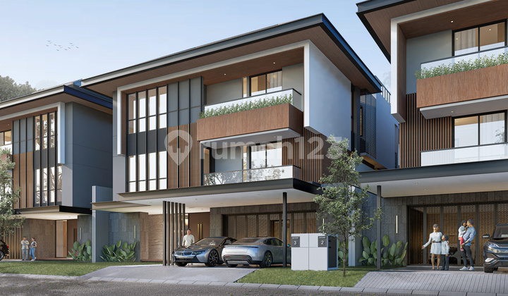 Mahogany Cluster Type SIENNA 722/561 (17x33) | 3-Story Villa House by Garden Avenue Residence | Luxurious House near Bengkong & Batam Ferry Terminal