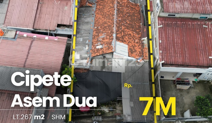 Land Calculation House Strategically Located in Cipete Area 2