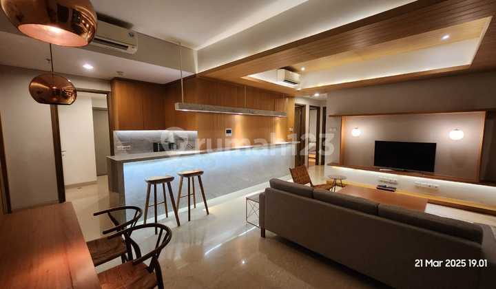 For Rent Apartment 1park Avenue South Jakarta 2+1bedroom 2