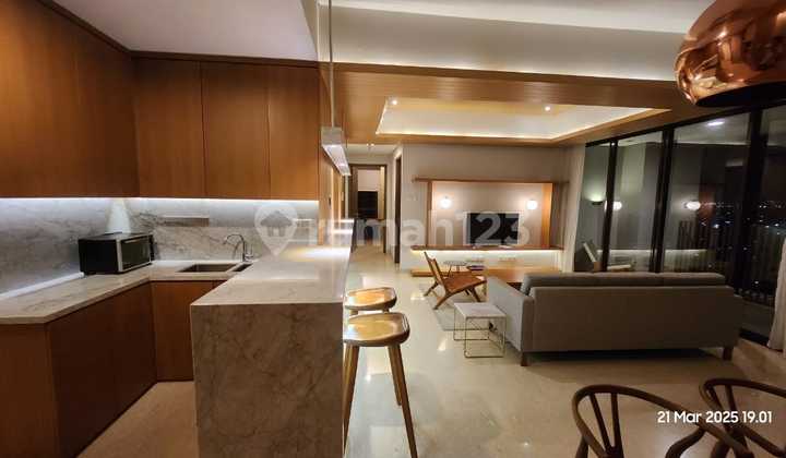 For Rent Apartment 1 Park Avenue South Jakarta 2+1 Bedroom