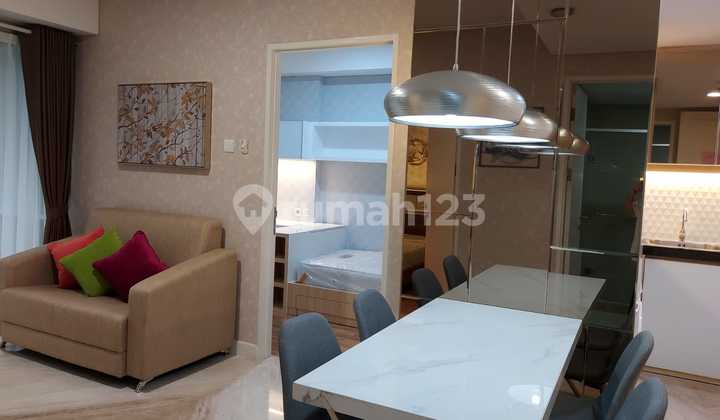 For Rent Apartment Landmark 2 BR Fully Furnished Complete Facilities and Strategic Location Comfortable and Well-Maintained Residence