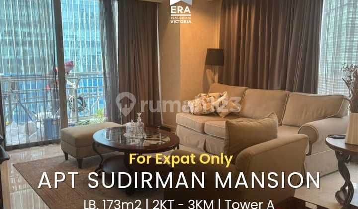 Sudirman Mansion For Rent 2 Bedroom Furnished Apartment