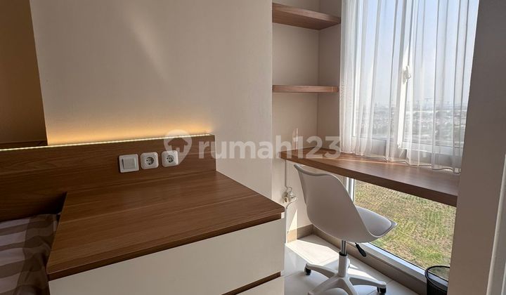 Disewakan Studio Termurah Full Furnish di Apartemen Tokyo Riverside Pik 2 Siap Huni Sekarang Juga