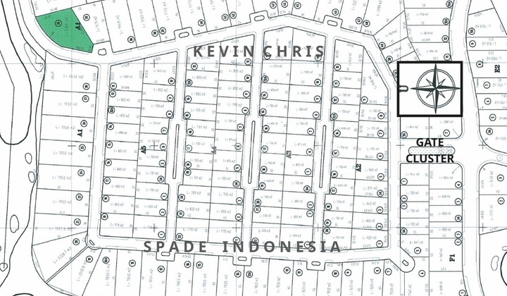 Puncak Golf Citraland Kavling Golf View SHM dan Hadap Timur