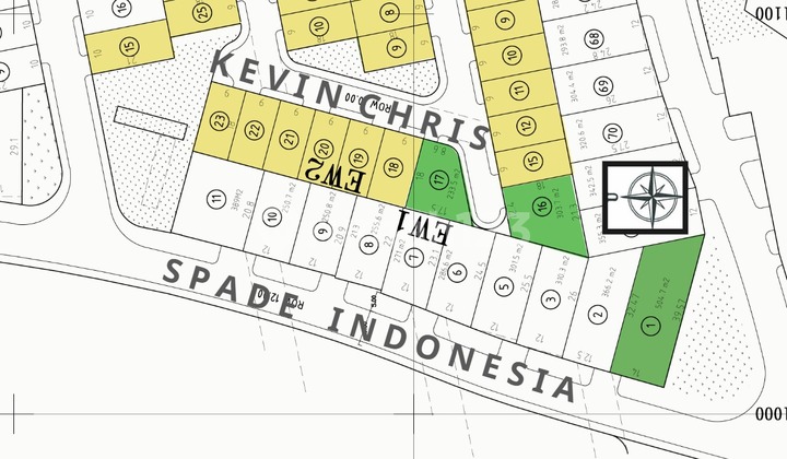 Kavling Eastwood Panjang Dekat Gate Cluster