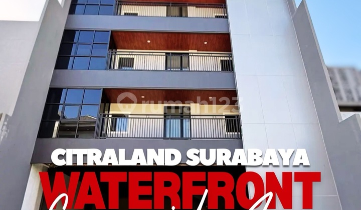 Komersial Area Waterfront Kotak Bagus Row Besar